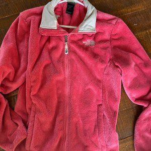 North Face Fleece Coral